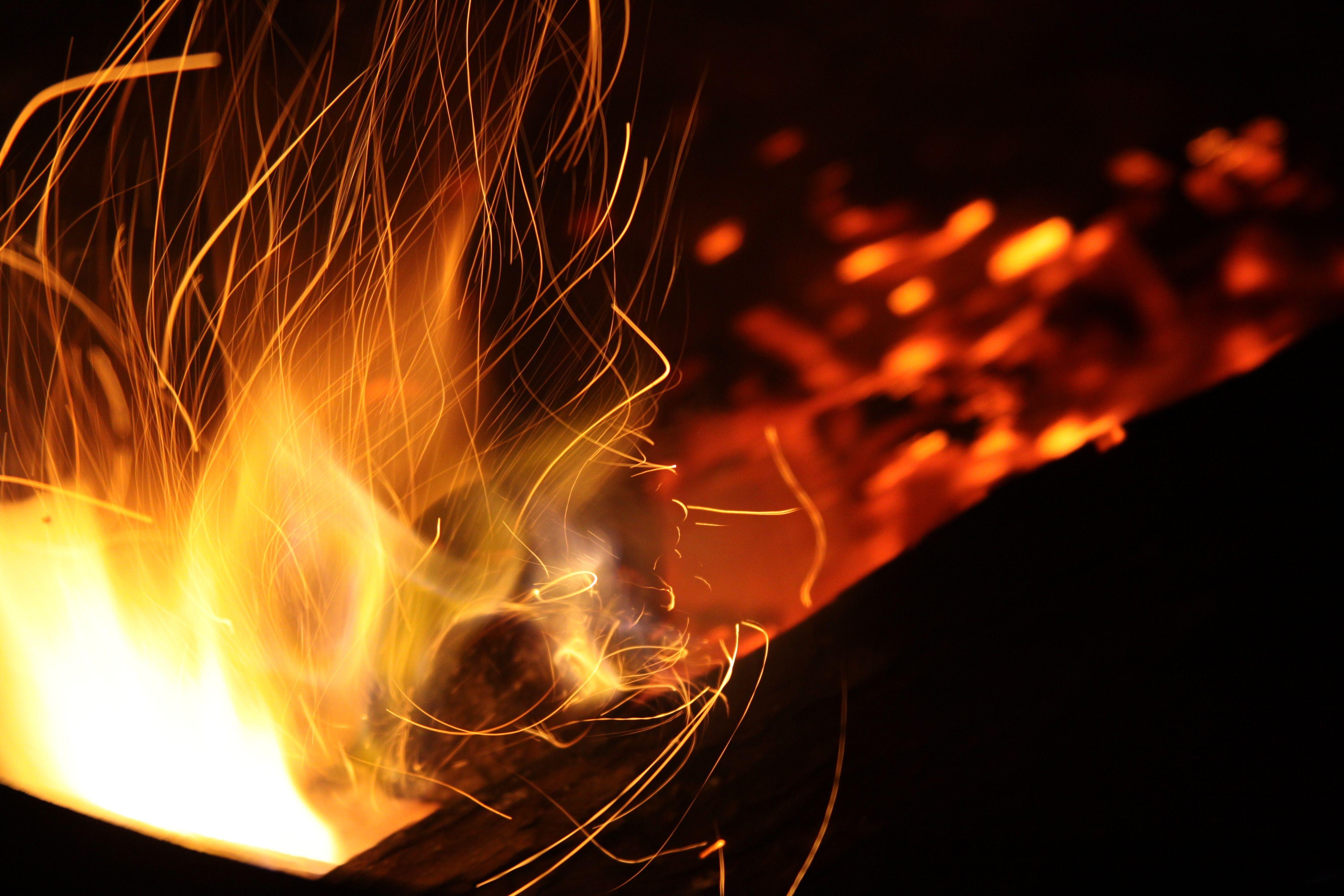 royalty free coal fire image