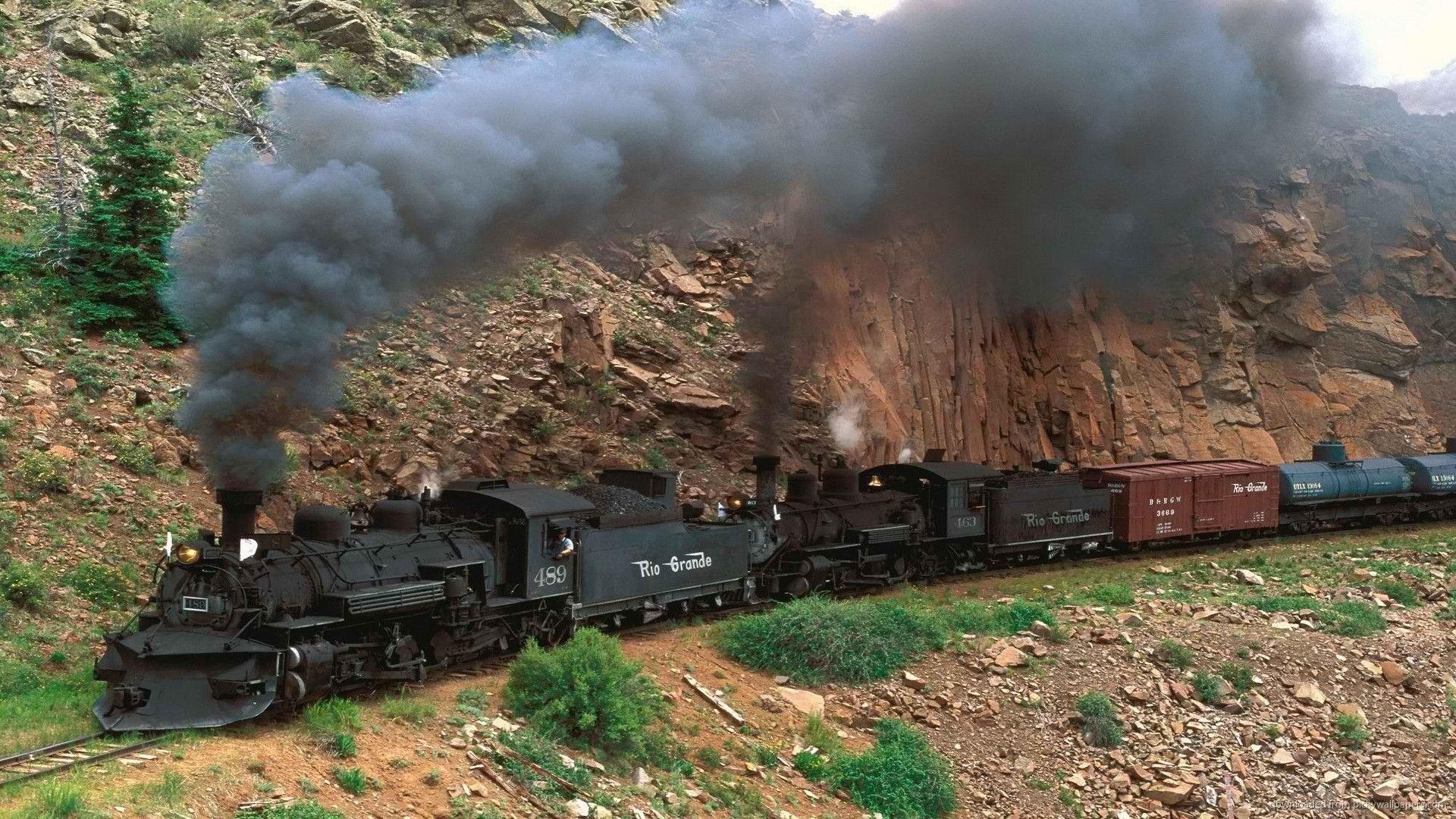 HD Coal Train Wallpaper