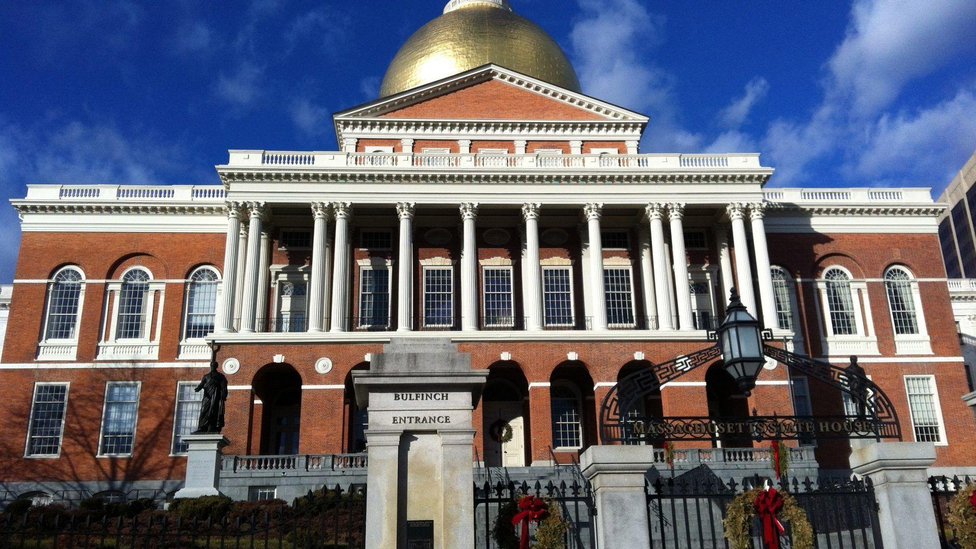 Boston Tag wallpaper: Shining City Boston Winter Views Sunshine