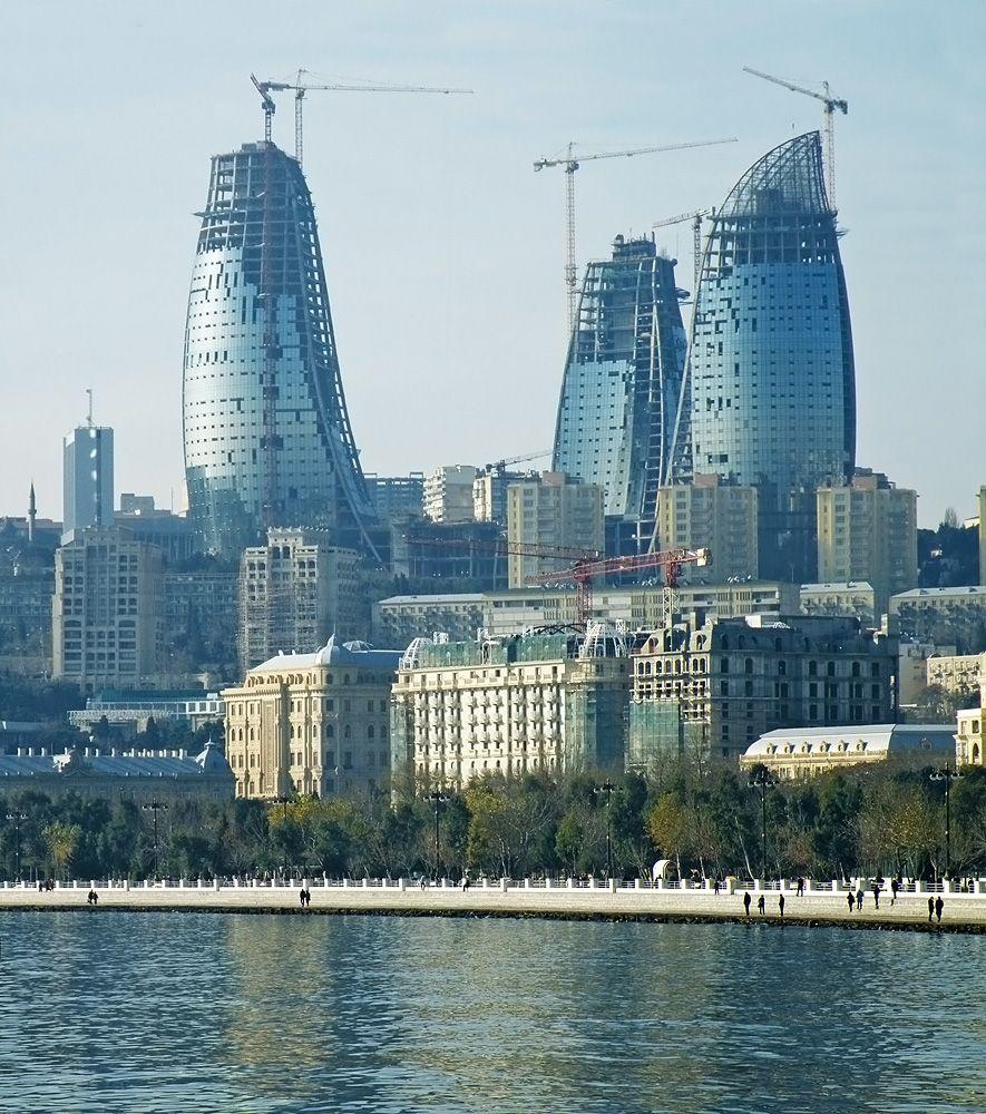 High Res Baku Wallpaper Background