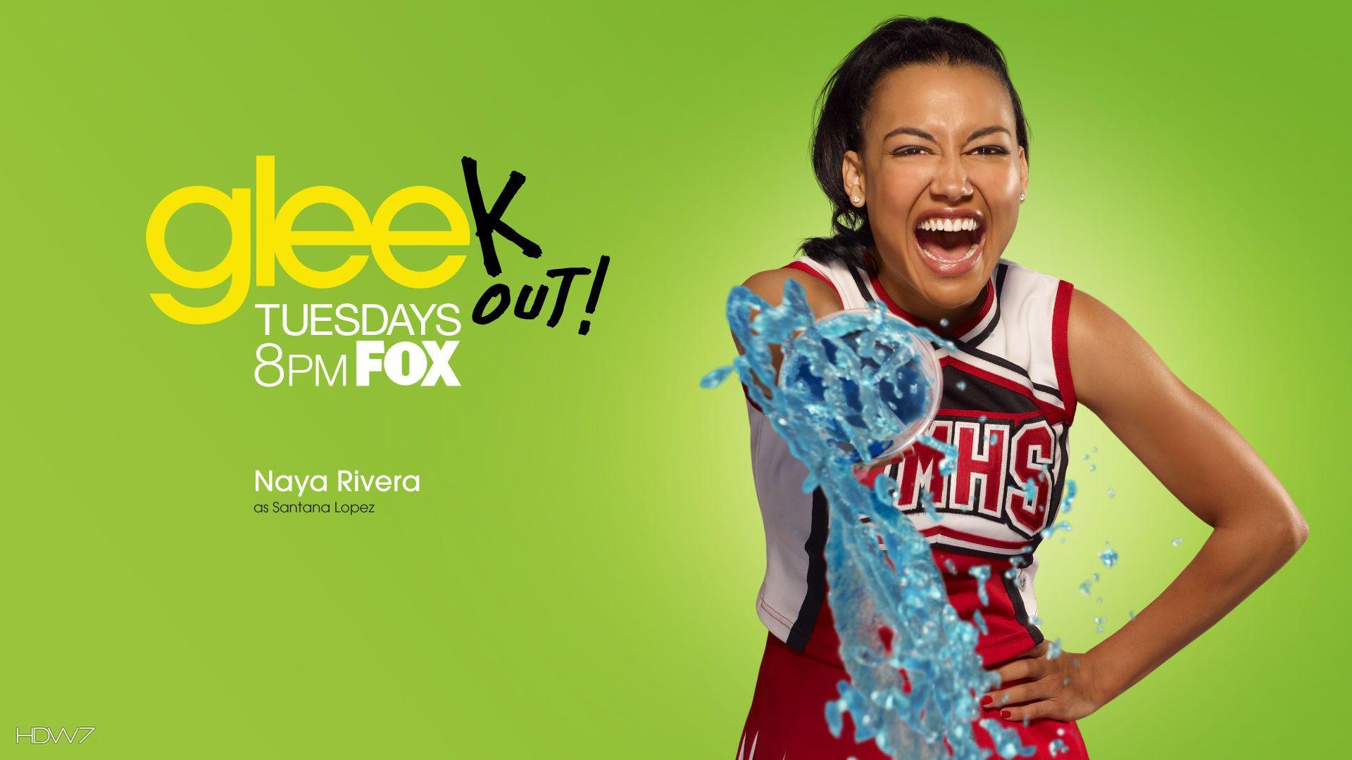 glee wallpaper naya rivera santana lopez 1920x1080. HD wallpaper