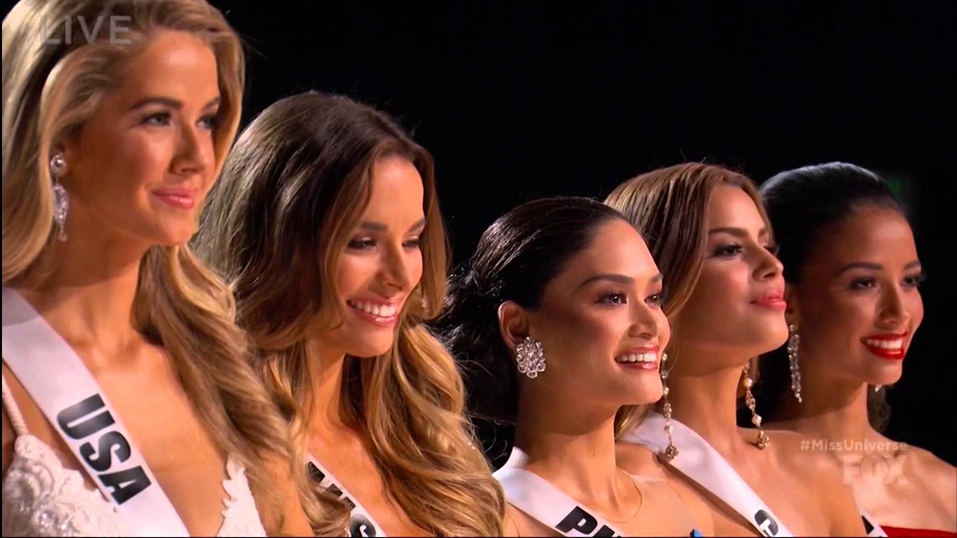 Miss Universe 2015 Three Selected from Top Five HD