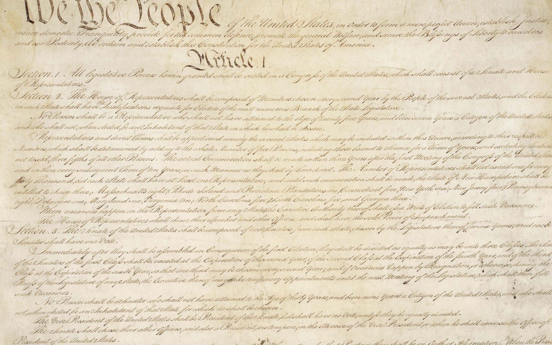 constitution wallpaper