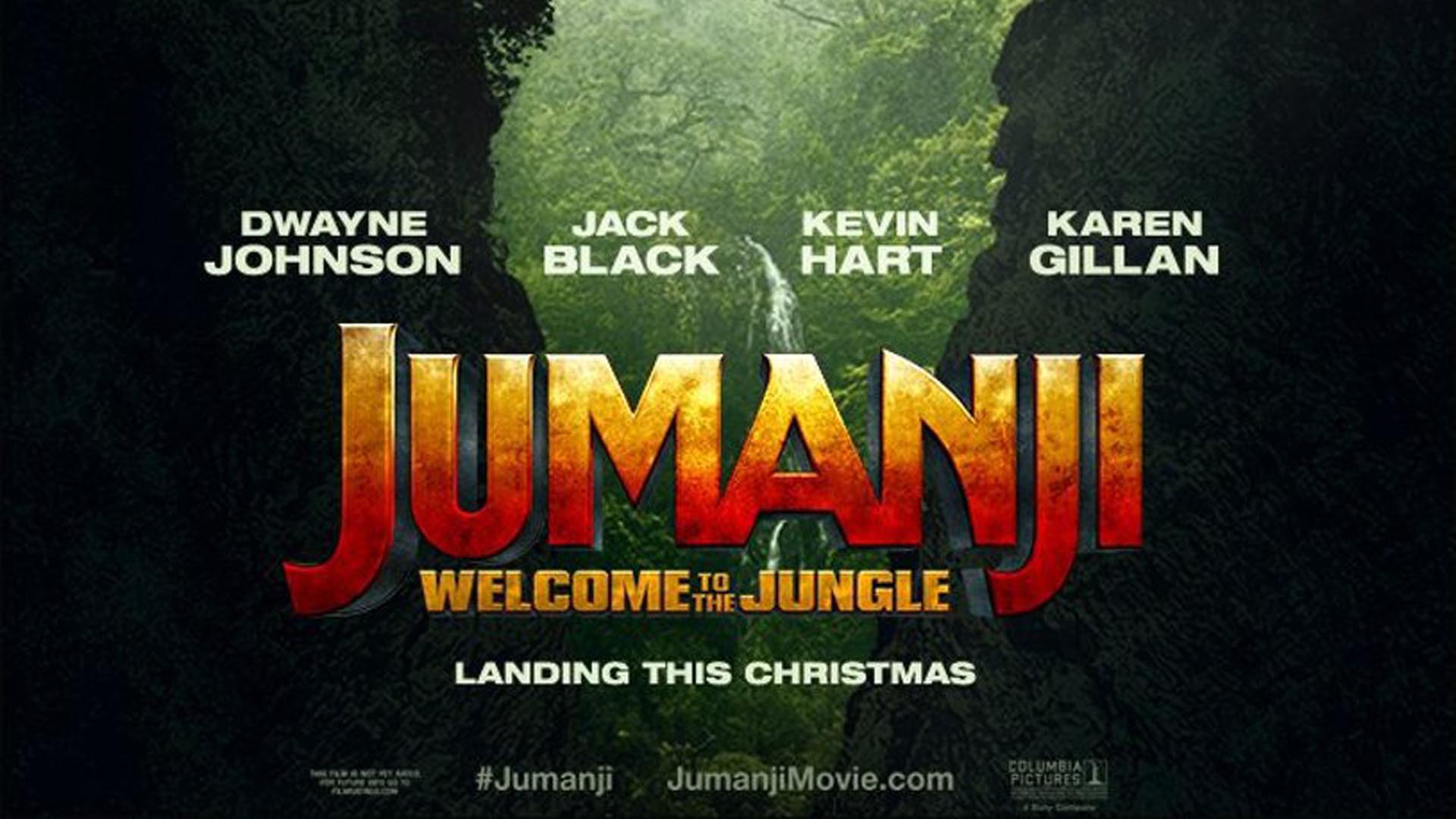 Jumanji: Welcome to the Jungle 2017 Movie Poster