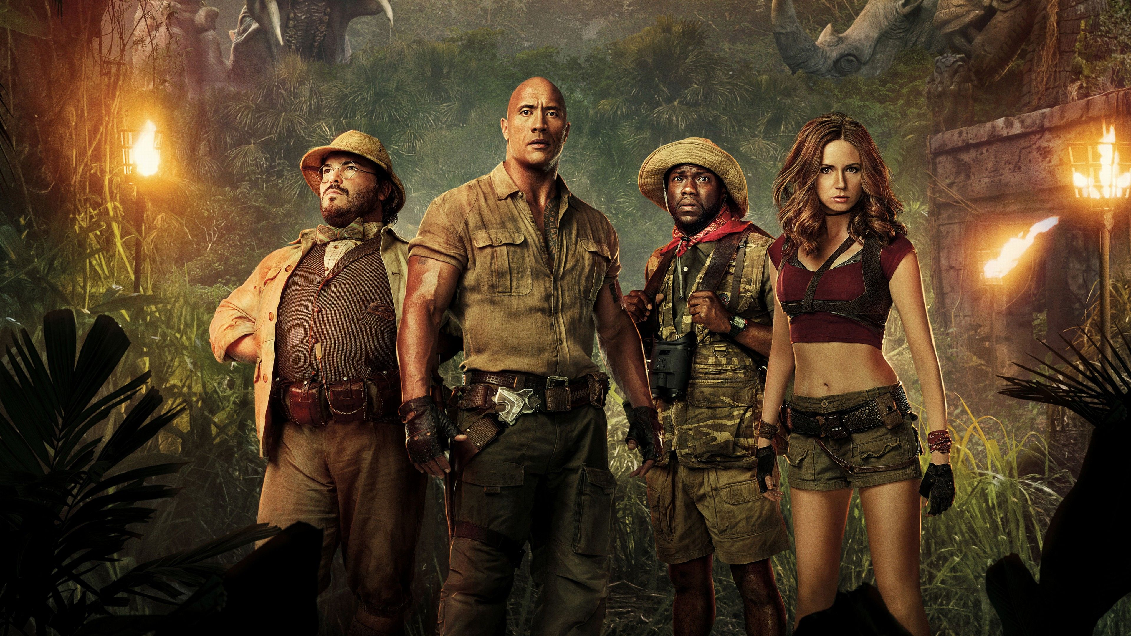Jumanji Welcome To The Jungle Wallpaper Download in HD 4K Size