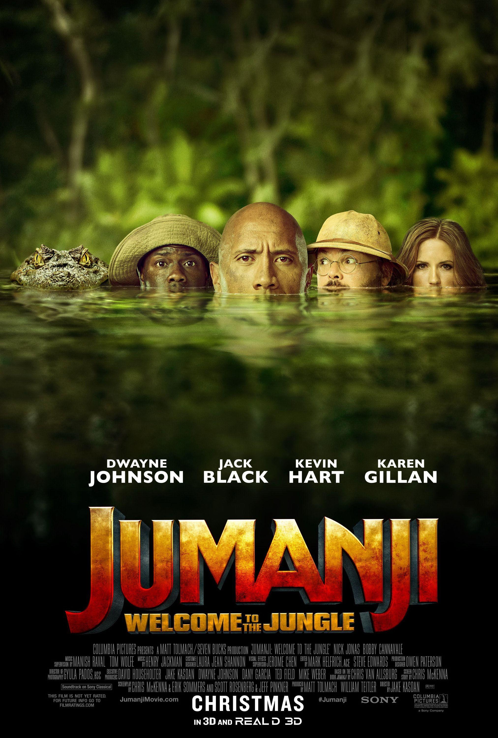 Jumanji image Jumanji: Welcome to the Jungle (2017) Poster HD