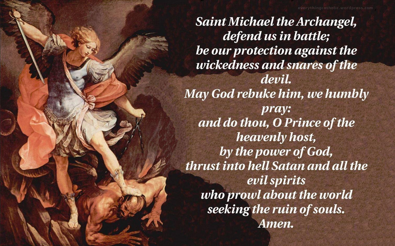 September 29: Dedication to St. Michael the Archangel, Protector