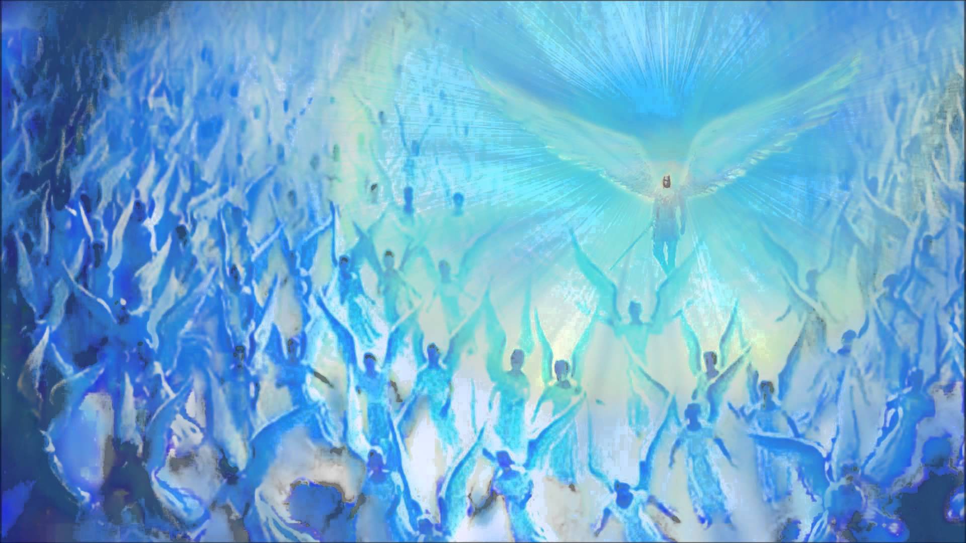 Archangel Michael and His Legions of Blue Flame Angels