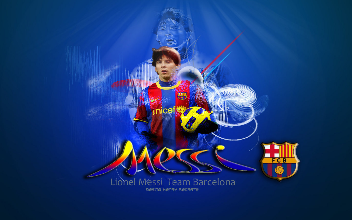 Lionel Messi FC Barcelona wallpaper