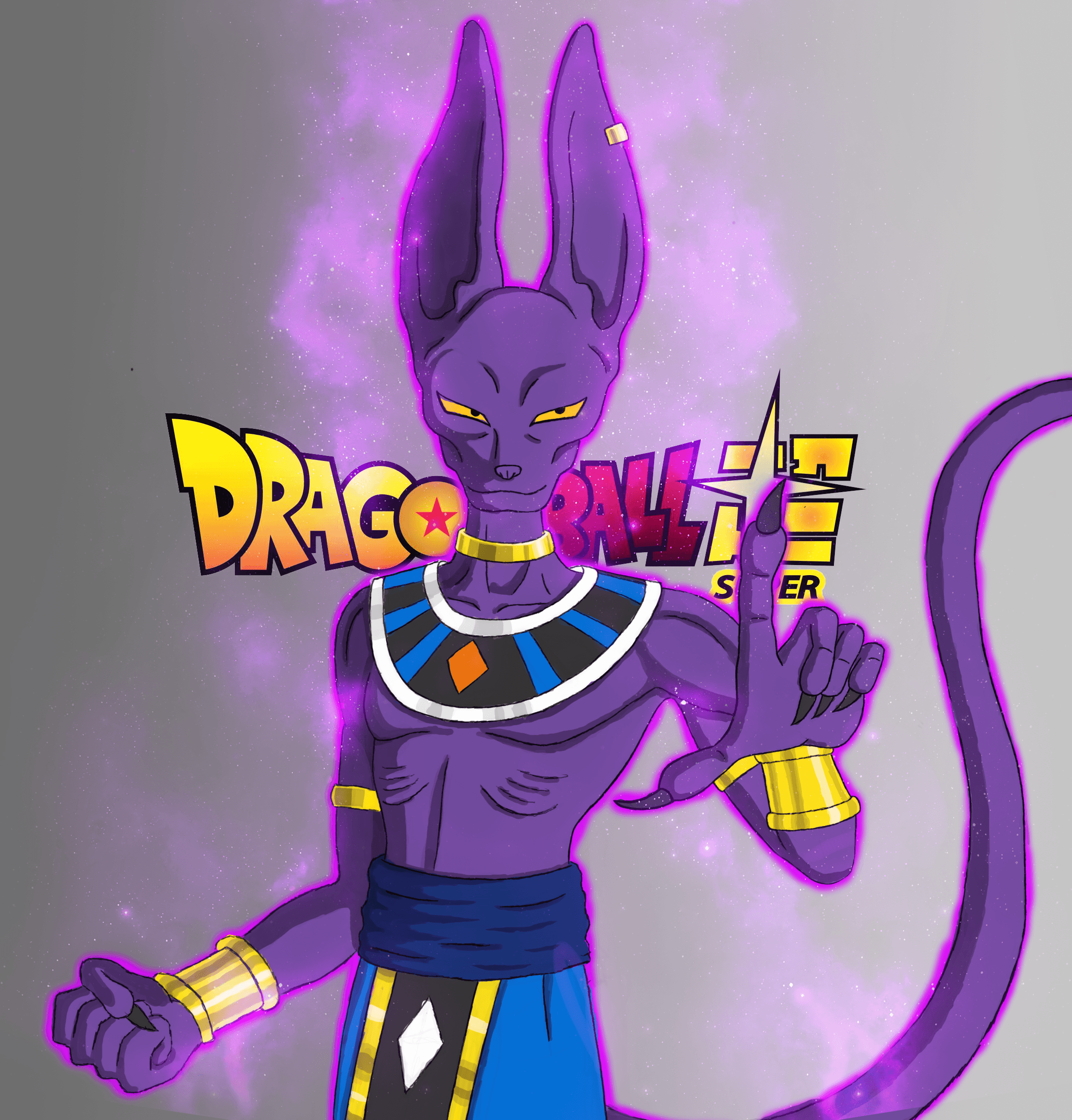 Lord Beerus the Destroyer by Melee818.