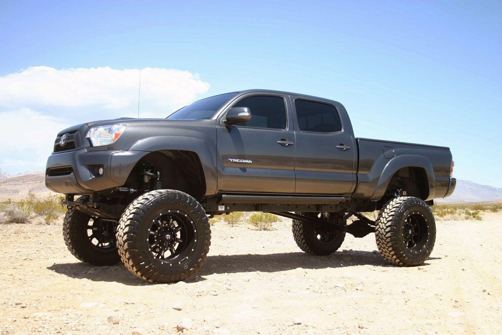 Lifted Toyota Tacoma on WallpaperMade