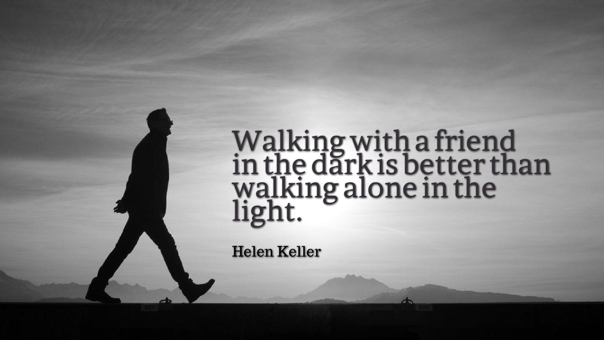 Alone Quotes HD Wallpaper 13037