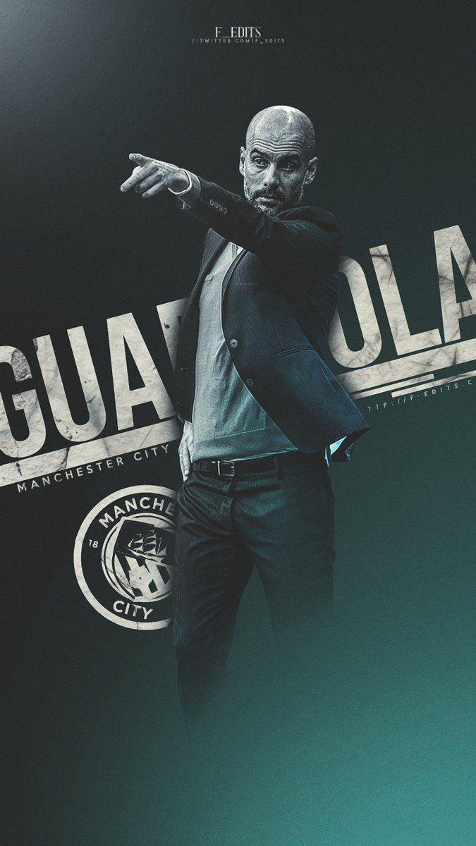 Football Edits Guardiola mobile wallpaper #MCFC