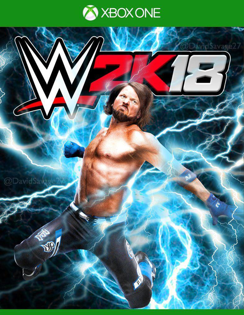 WWE 2K18 Cover XBOX ONE By Ultimate Savage