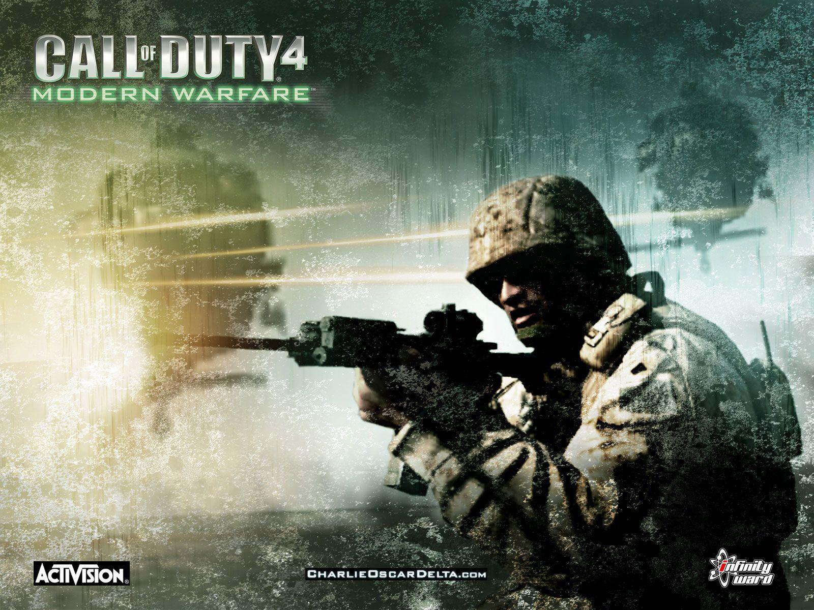 Call of Duty 4 Game Wallpaper Page OPS and Modern Warfare