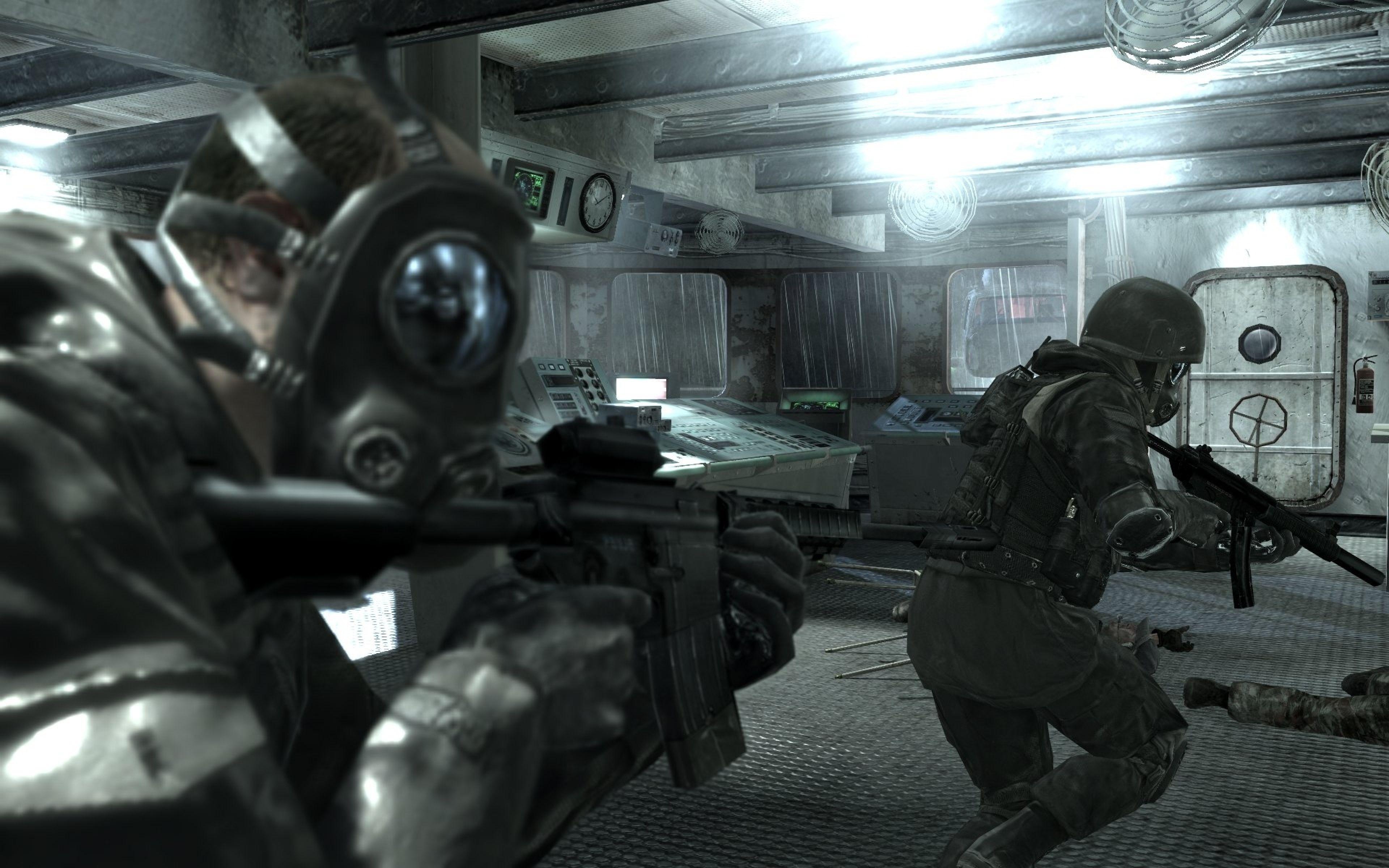 Download Wallpaper 3840x2400 Call of duty 4 modern warfare