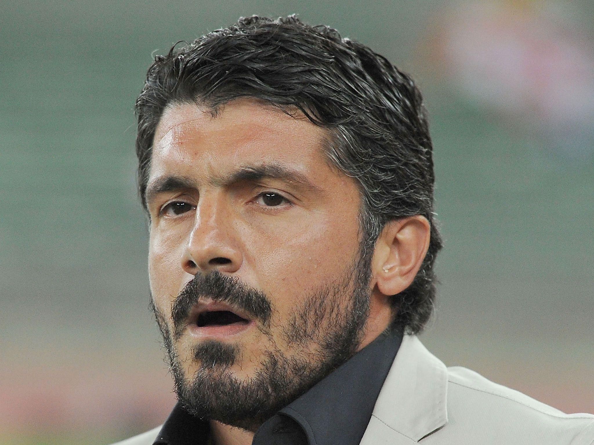 Former Italy international and AC Milan player Gennaro Gattuso