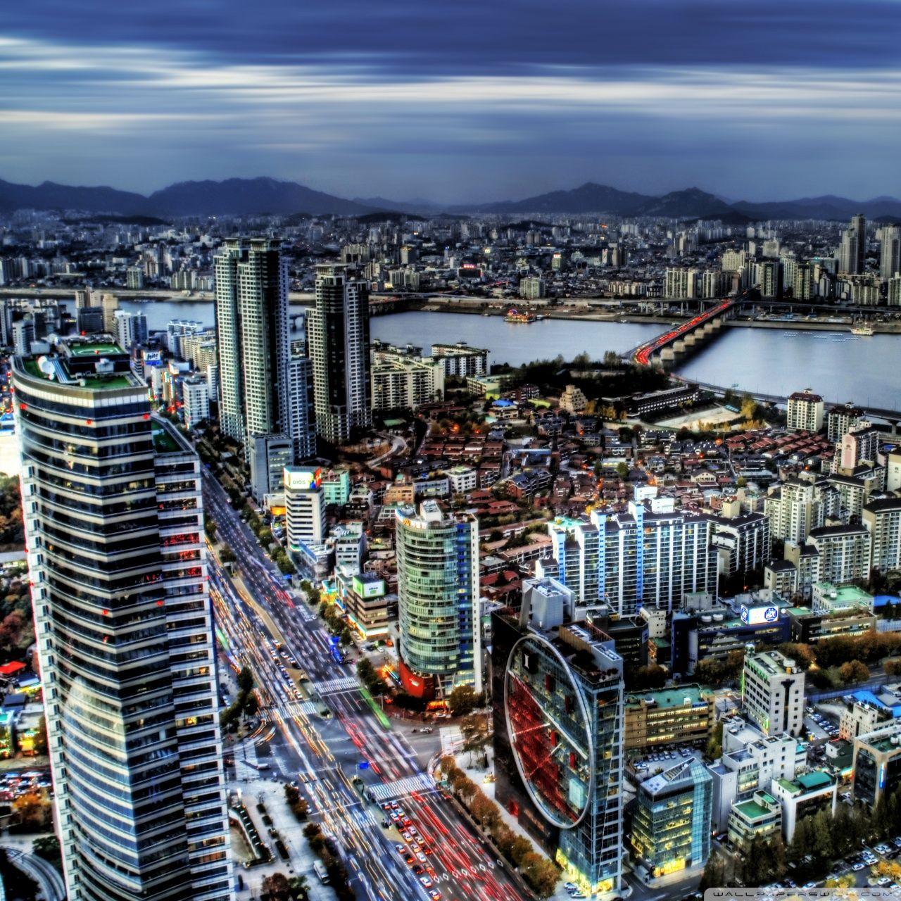 Seoul Panorama, South Korea ❤ 4K HD Desktop Wallpaper for 4K