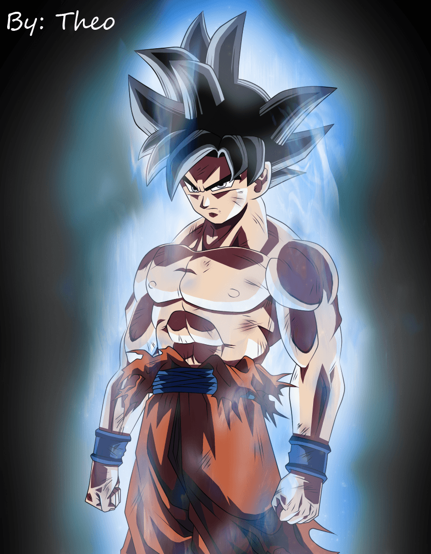 Kid Goku, dbz, instinto superior, kid goku, migatte no gokui, HD phone  wallpaper