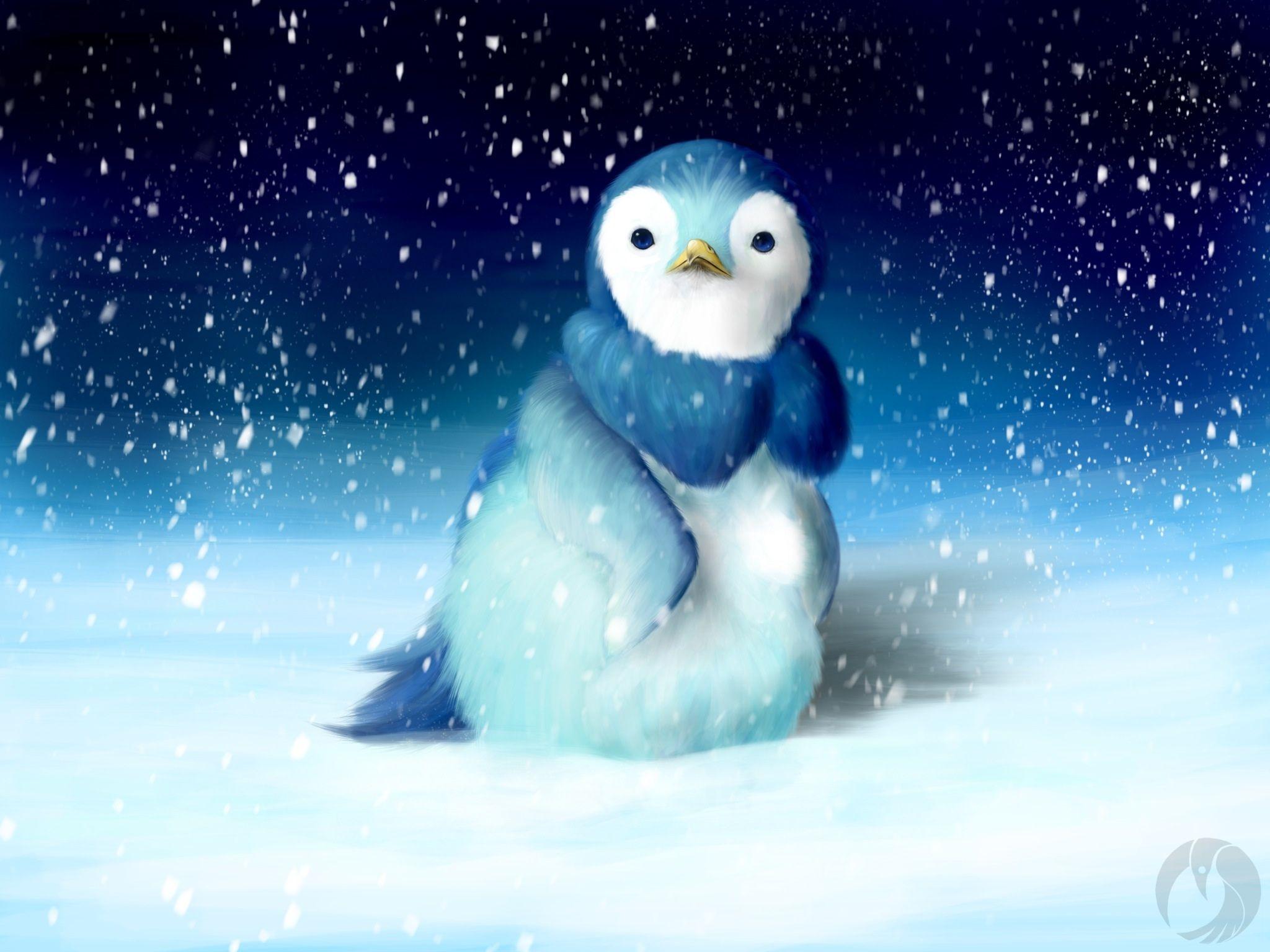 Realistic Piplup By Ayla Evans