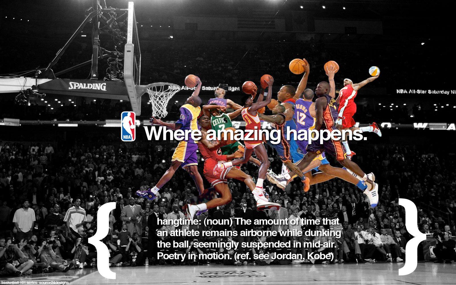Amazing happens. NBA Hangtime. Michael Jordan Постер 30 на 30.
