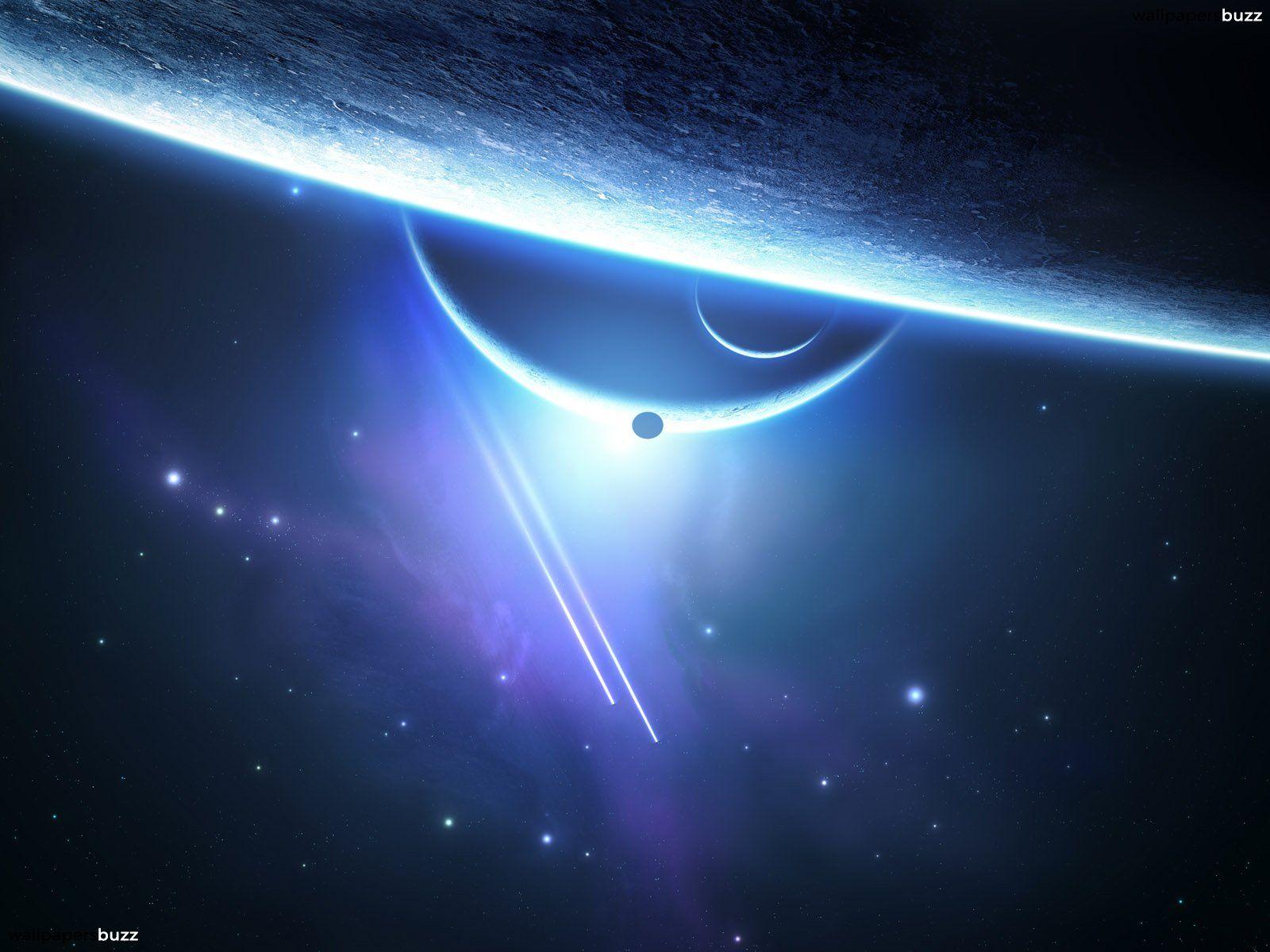 Comet and planets HD Wallpaper