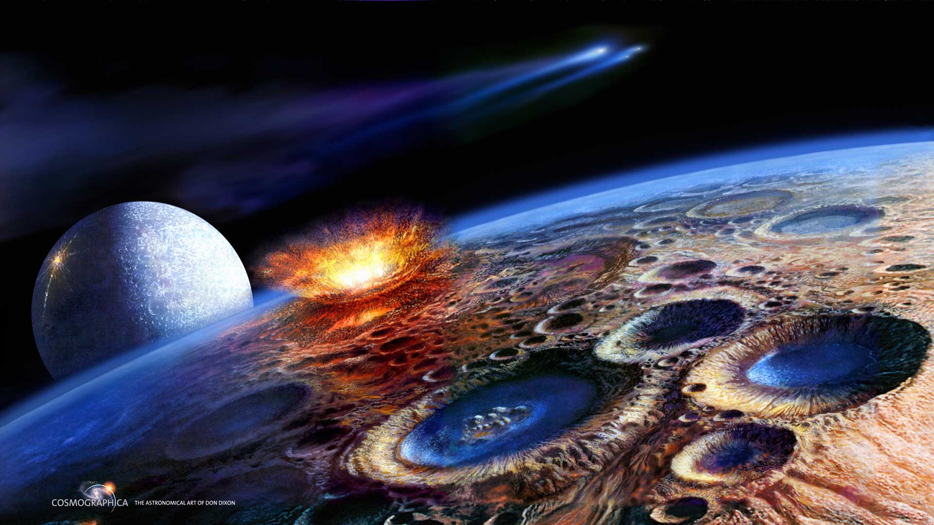 Free space art wallpaper