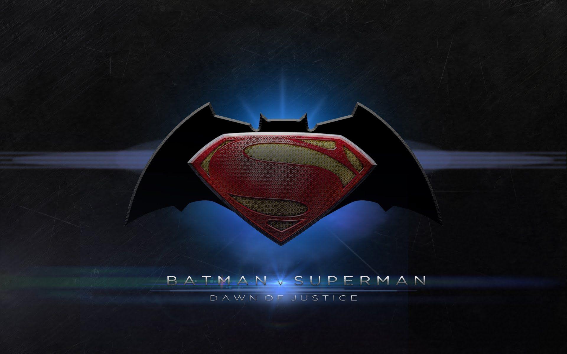Batman v Superman logo Full HD Wallpaper and Background
