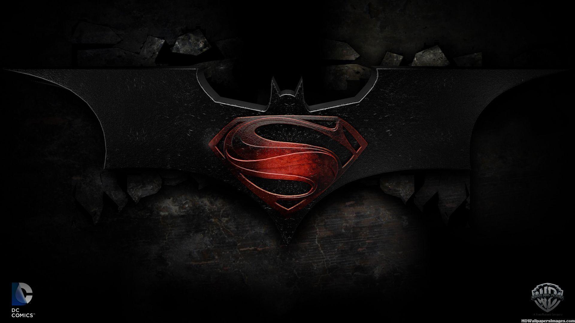 Superman Batman Logo Wallpaper Free HD. I HD Image