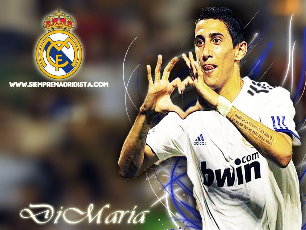 Football Player Angel Di Maria Wallpaper