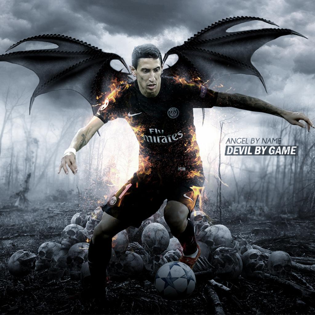 Download Angel Di Maria wallpaper to your cell phone