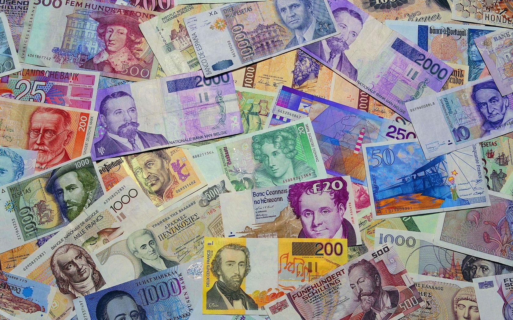 World Currency Notes wallpaper
