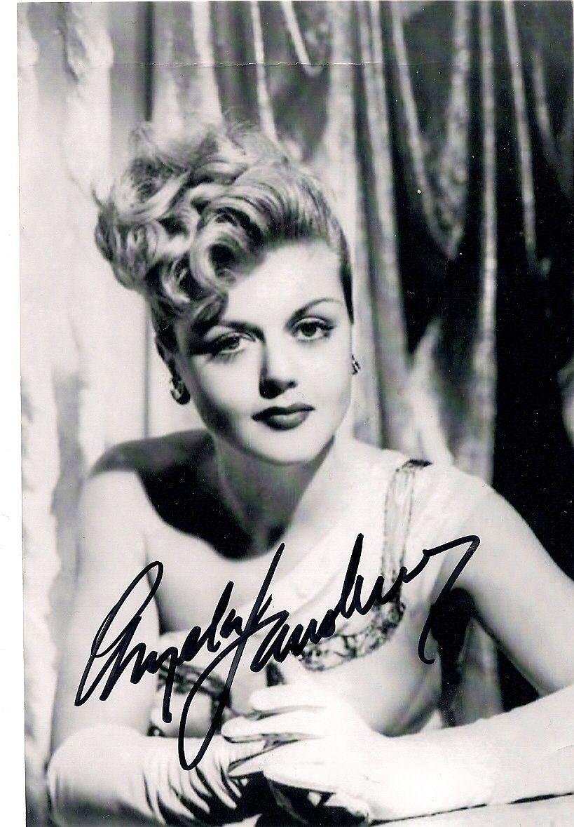 Autograph Lansbury Photo