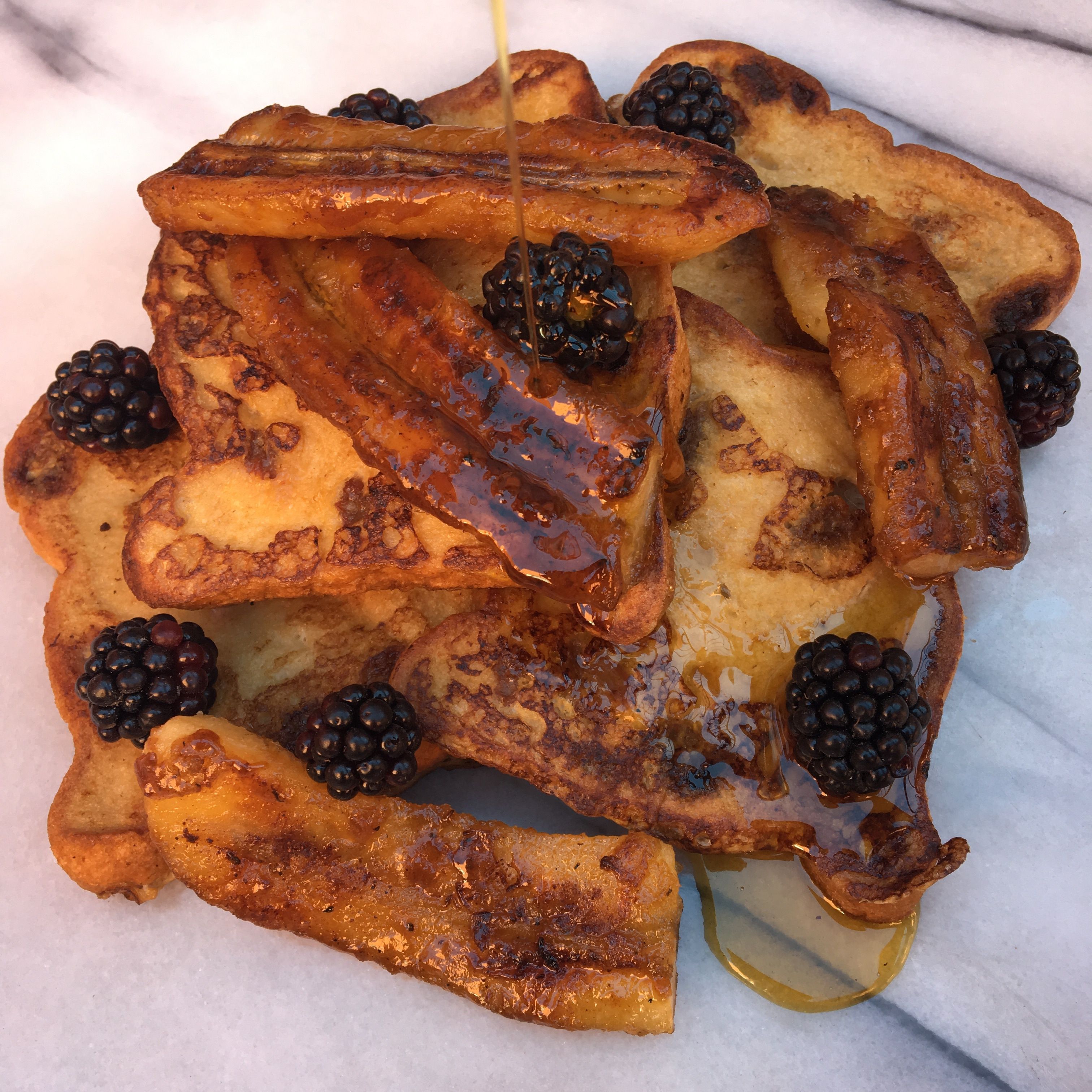 Caramelized Banana French Toast. Gluten Free Follow Me