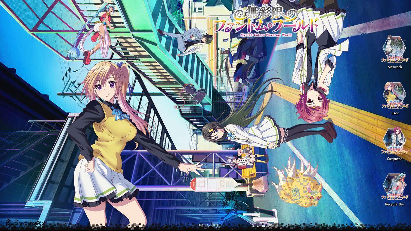 Myriad Colors Phantom World Desktop Anime Computer Animation, Anime,  computer Wallpaper, fictional Character, cartoon png