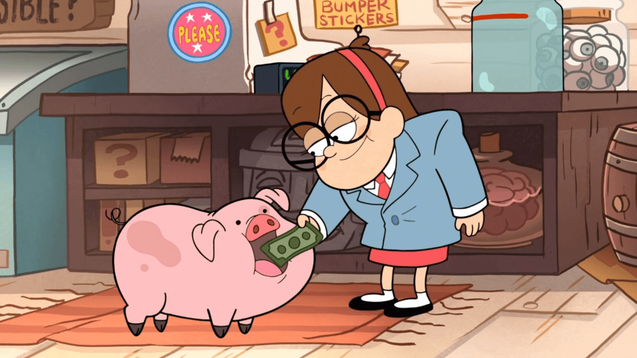 waddles the pig
