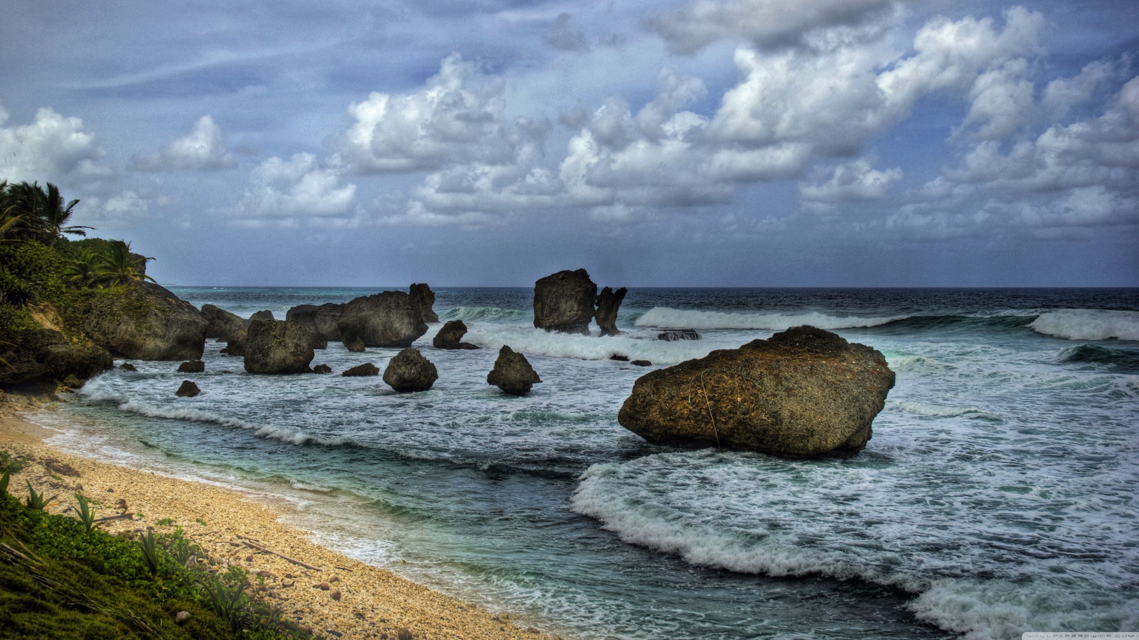 A Beach, Barbados ❤ 4K HD Desktop Wallpaper for 4K Ultra HD TV
