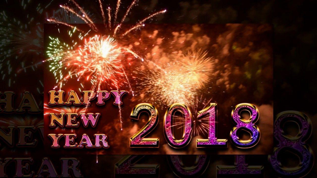 happy new year 2018 video downloadHappy New Year 2018 Wallpaper