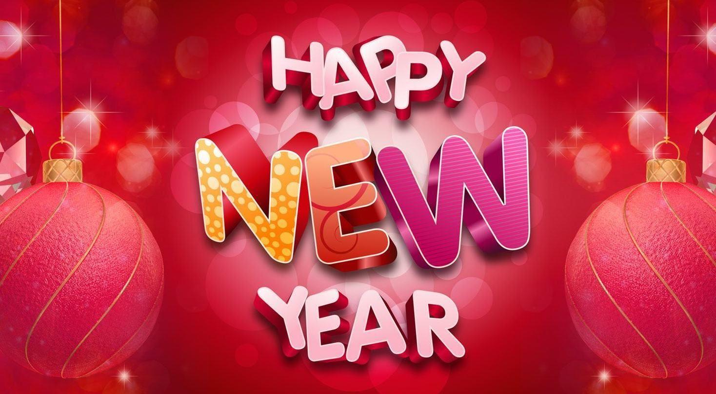 Happy New Year - Download Year HD Wallpaper, 3D