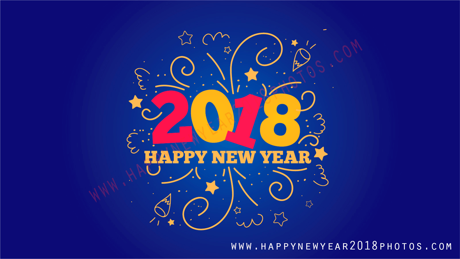Happy New Year 2018 Wallpaper Image Wishes Messages Quotes
