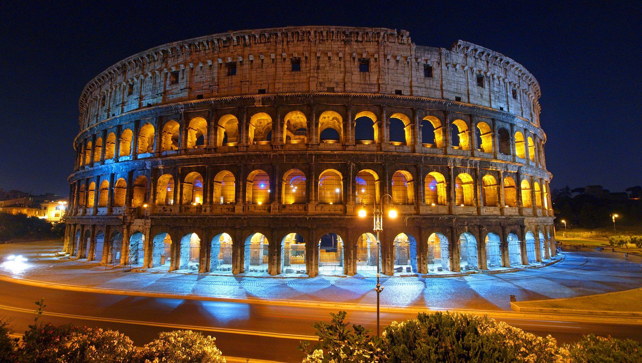 Colosseum seven wonders high resolution wallpaper