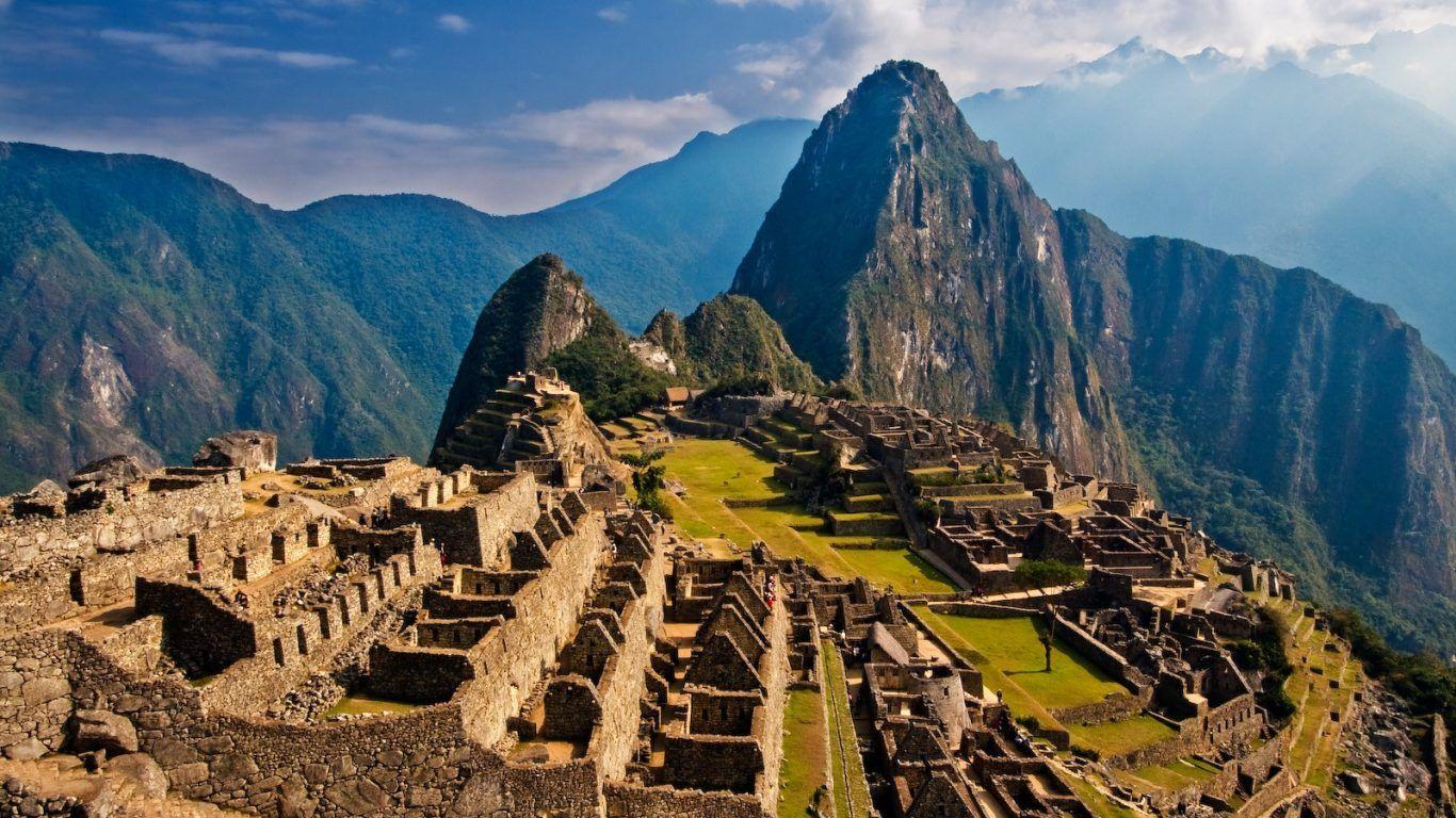 Ancient: Machu Picchu Beautiful Mountains Peru Nature 1080p
