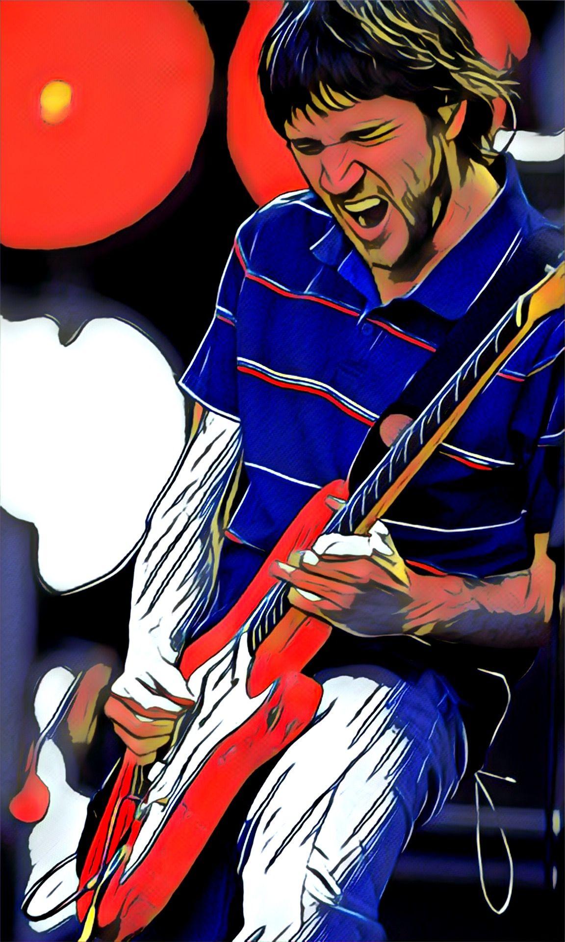 Awesome John Frusciante wallpapers I made with prisma.