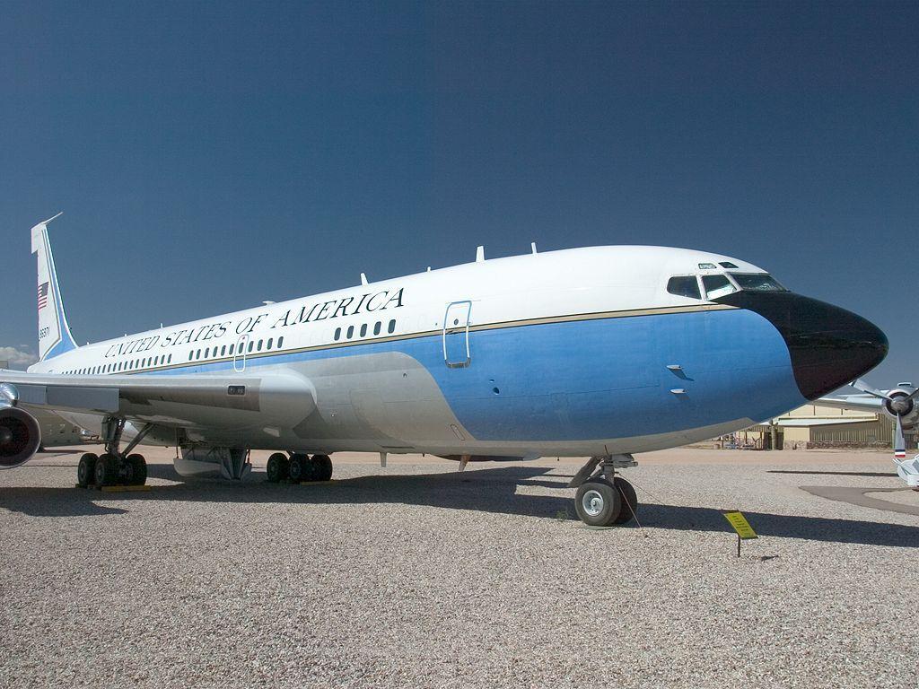 Air Force One, Boeing 707 used by Presidents Kennedy and Johnson