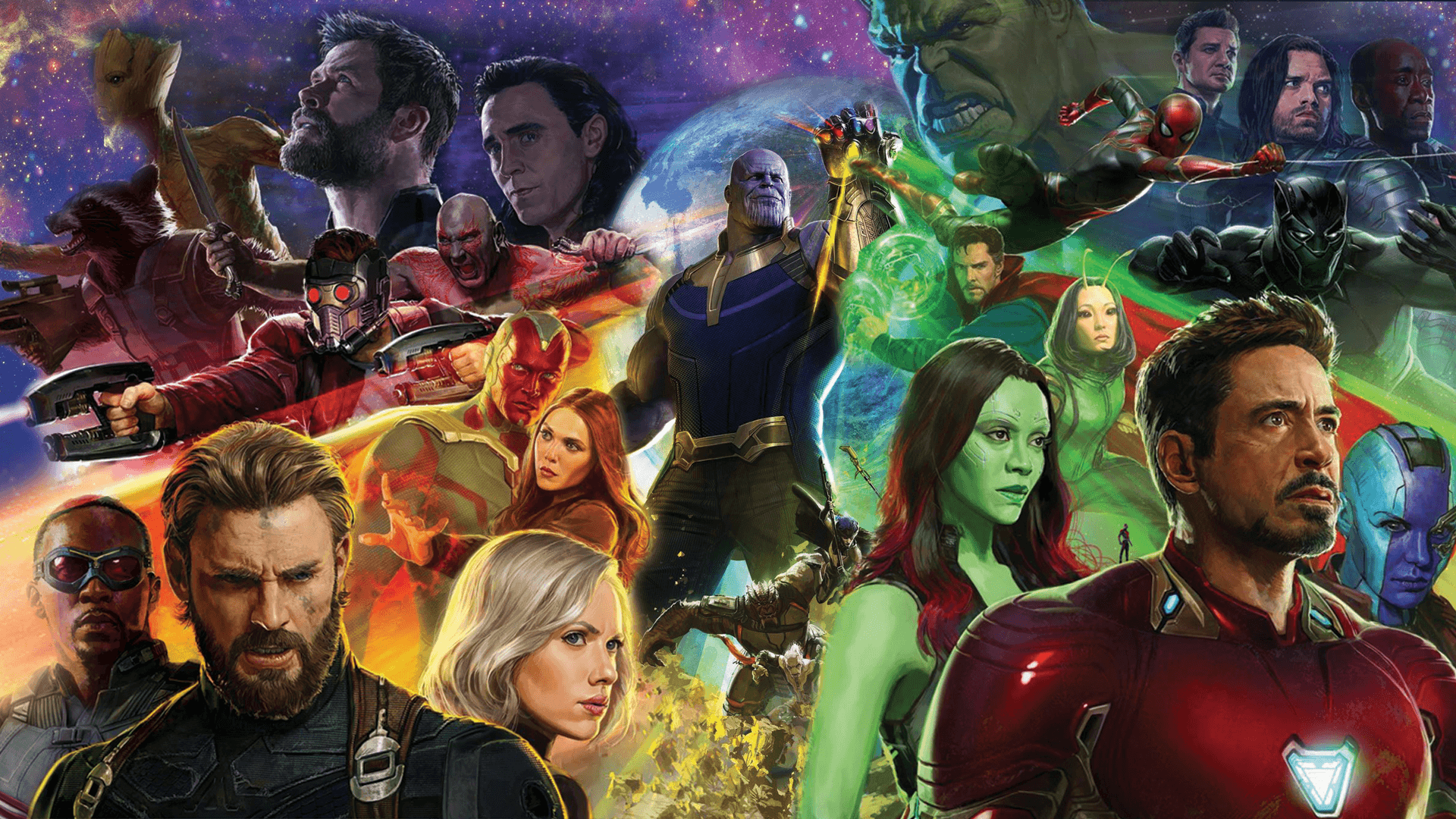 Avengers Infinity War Characters Wallpapers Wallpaper Cave
