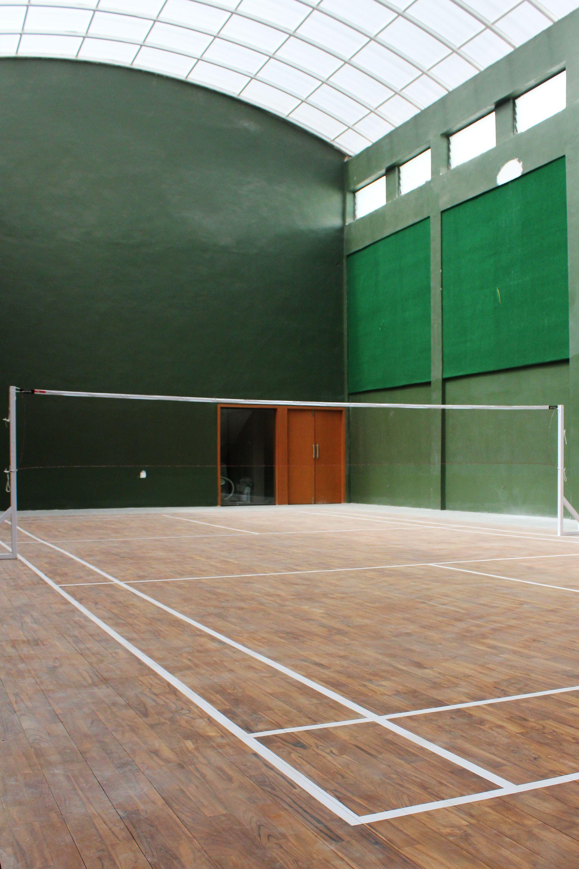 Well Lit New Badminton Court