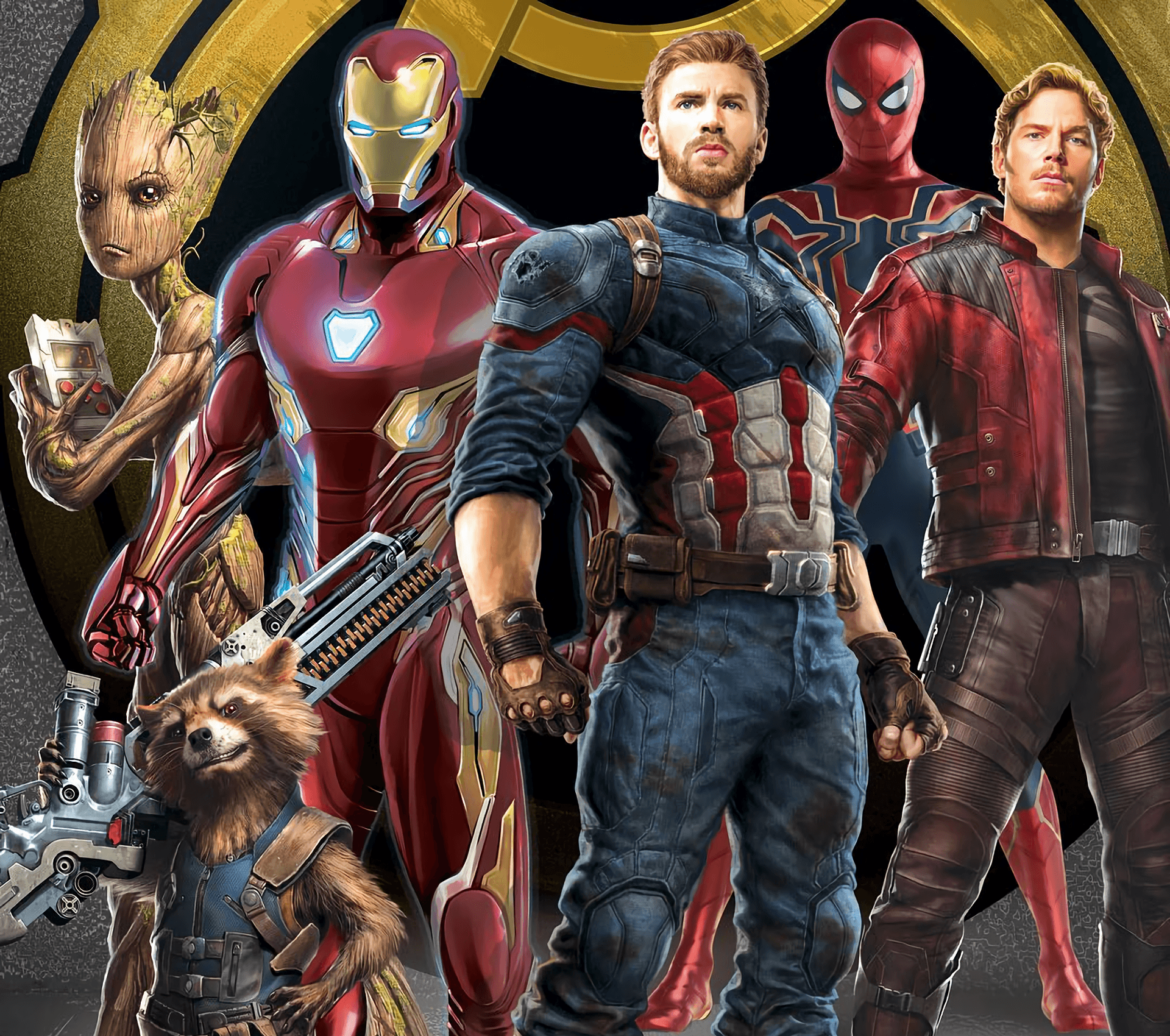 Download End Begins Here Avengers Infinity War Wallpaper