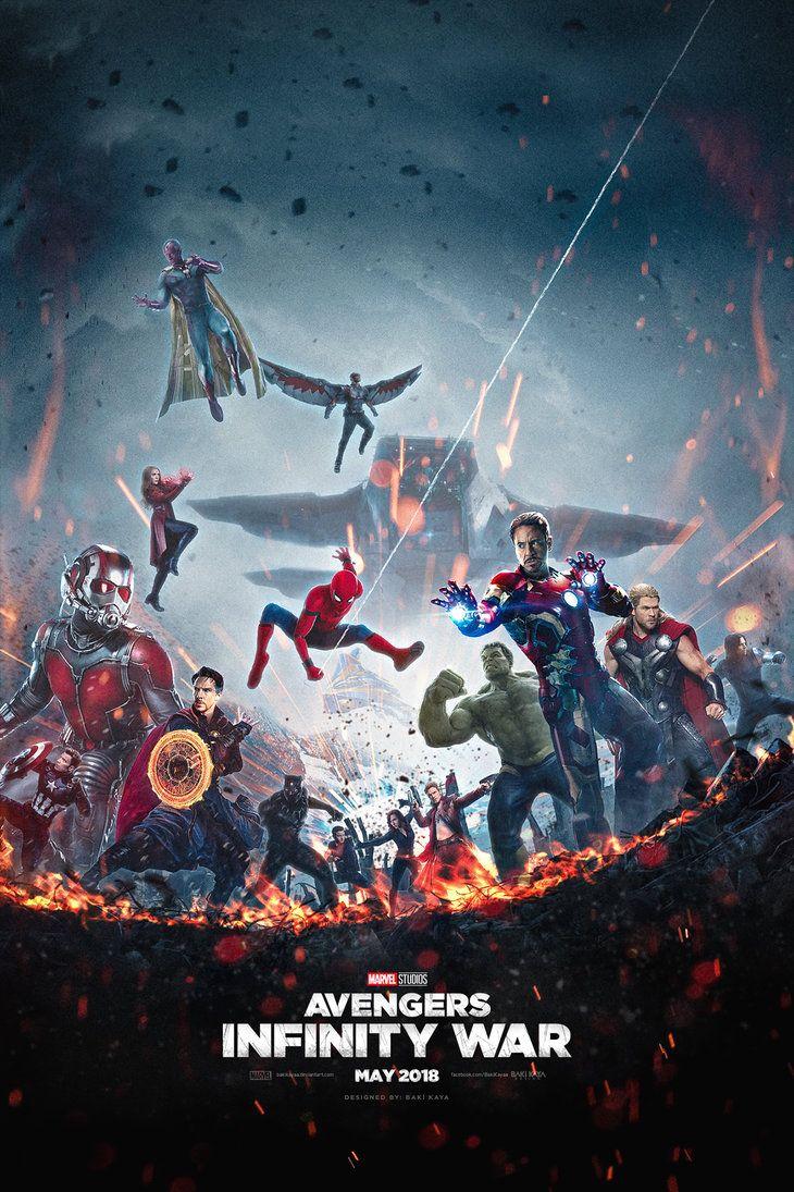 Avengers: Infinity War Poster by bakikayaa