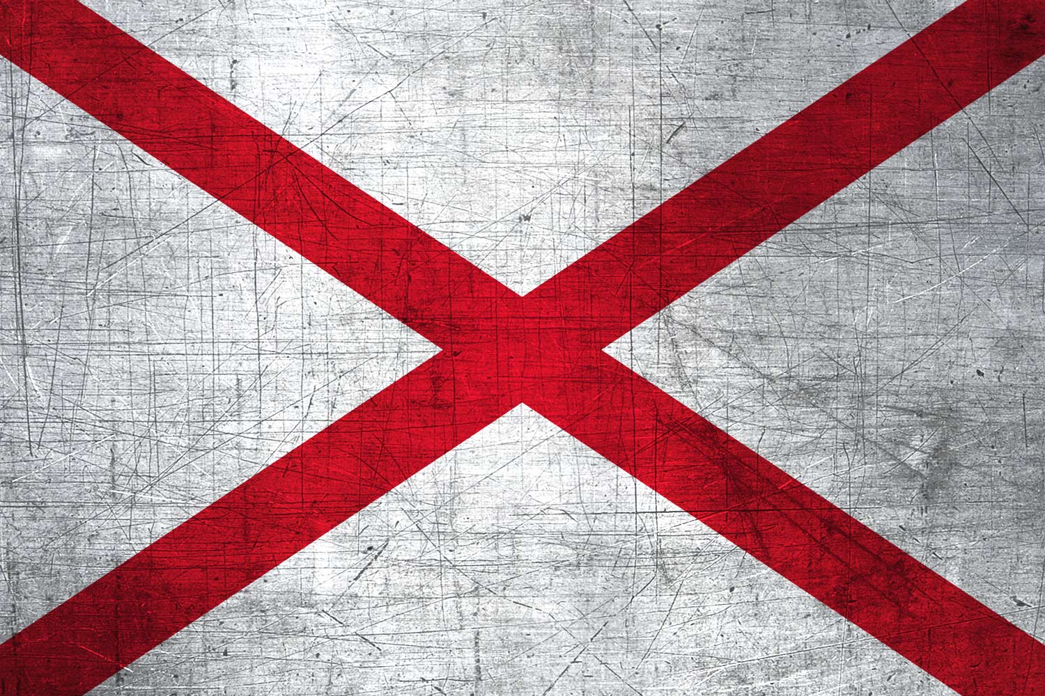 Alabamian Flag Metal (Flag of Alabama) it for free