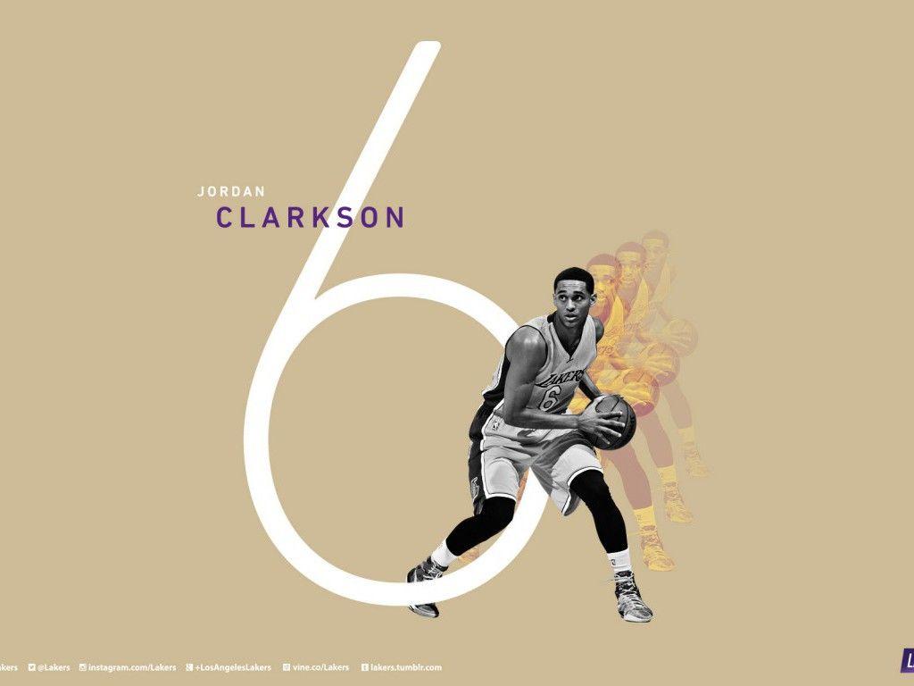 Download 1024x768 Jordan Clarkson 6 LA Lakers 2015 Wallpaper